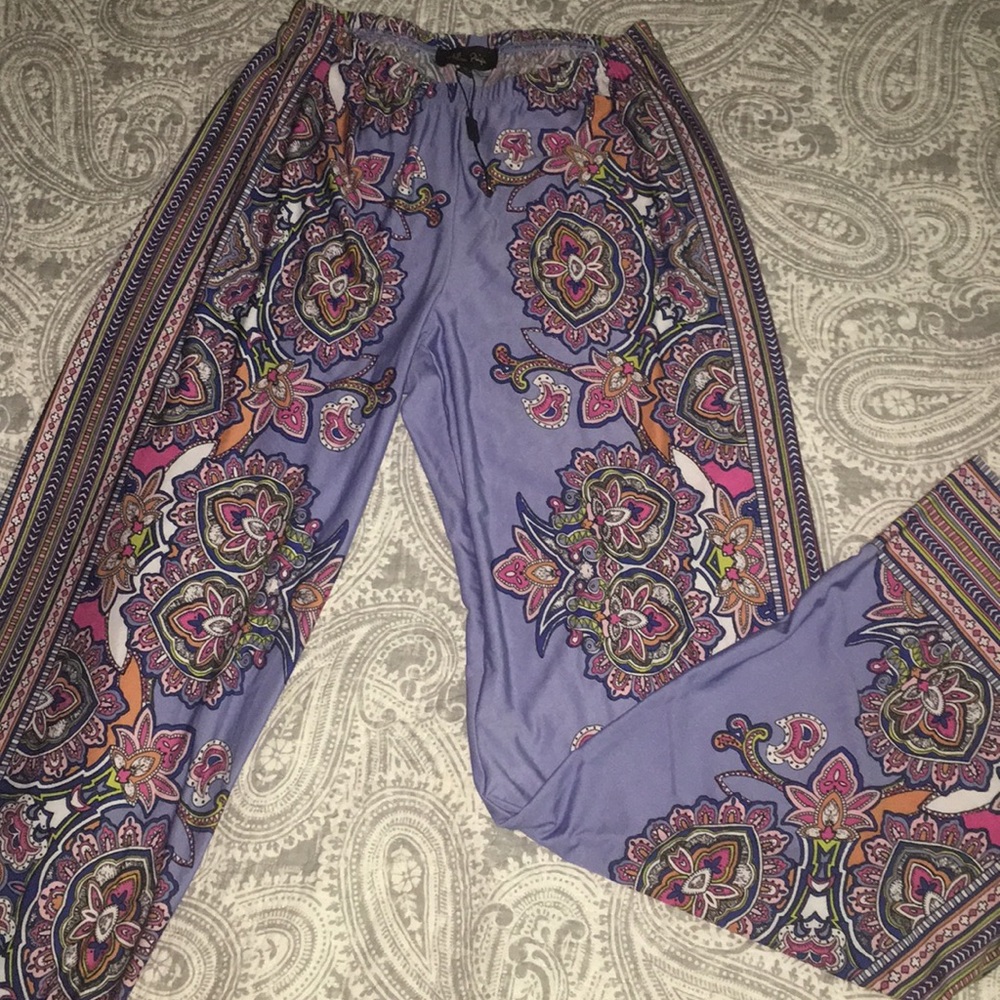 Melissa Paige floral pants